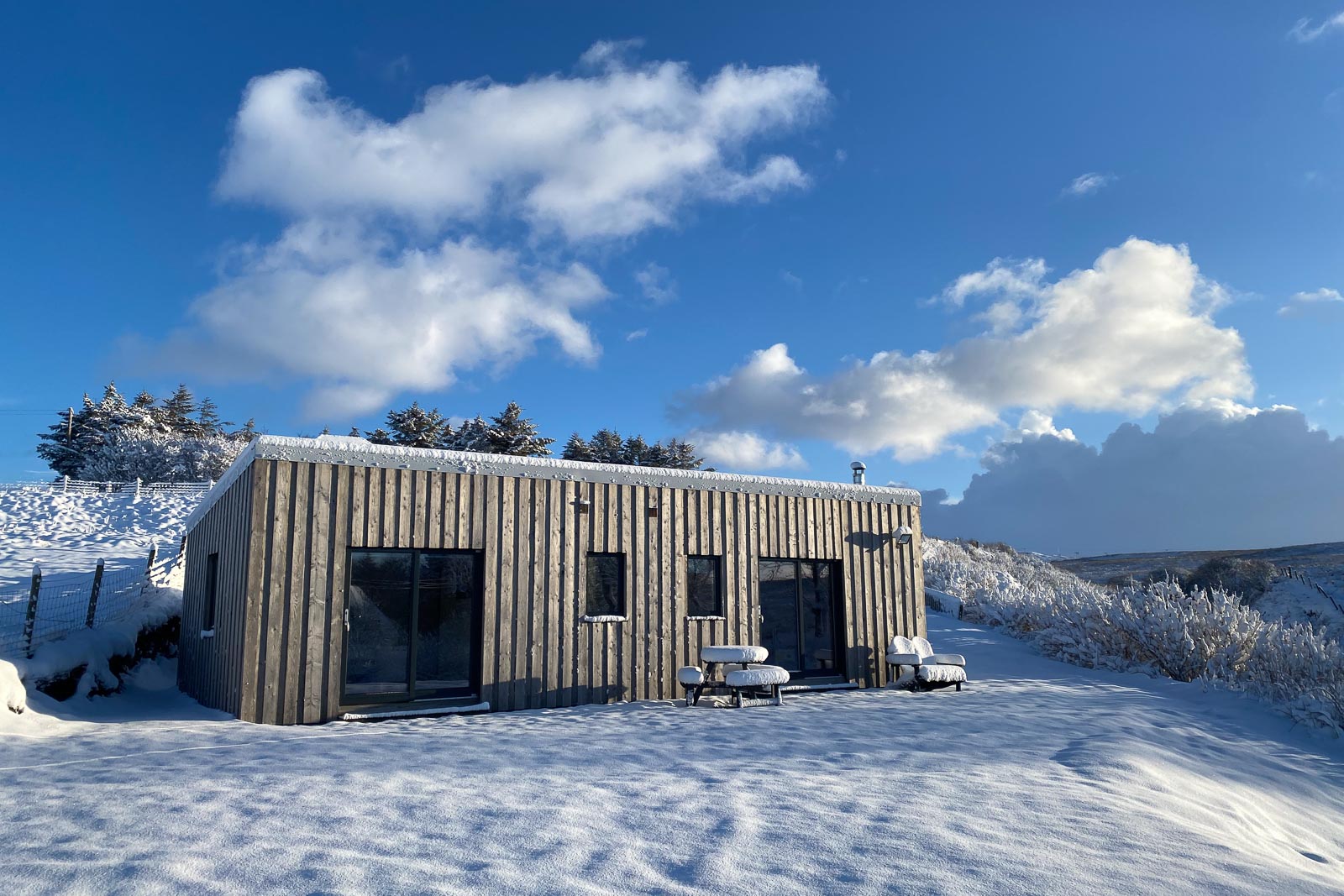 The Cabin in Winter
