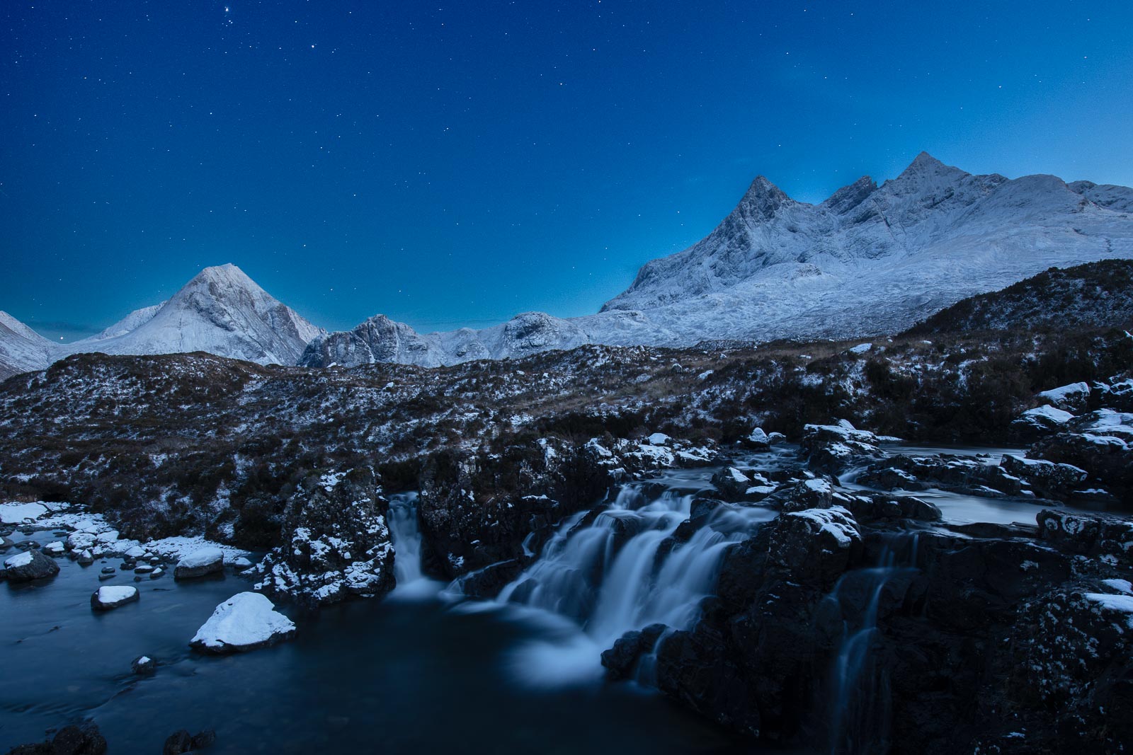 Black Cuillins by Night
